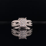 diamond domino ring, Gold Jewellery Sydney Australia