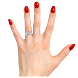 Baguette Diamonds Dress Ring, Gold Jewellery Sydney Australia