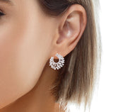 Diamond Galaxy Earrings, Gold Jewellery Sydney Australia