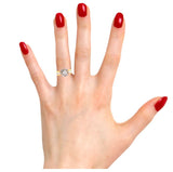 Diamond Sunrise Ring, Gold Jewellery Sydney Australia