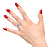 Double Halo Diamond Engagement Ring, Sydney Engagement Ring