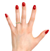 Five Diamond Cluster Ring, Gold Jewellery Sydney Australia