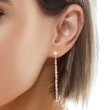Gold Stream Earrings, Gold Jewellery Sydney Australia
