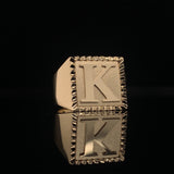 Initial Ring, Gold Jewellery Sydney Australia