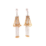Gold Lantern Earrings, Gold Jewellery Sydney Australia