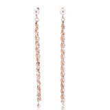 Gold Stream Earrings, Gold Jewellery Sydney Australia