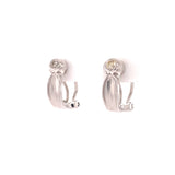 Diamond Clip Earrings, Gold Jewellery Sydney Australia