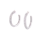 Eternity Diamond Earrings, Gold Jewellery Sydney Australia