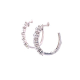 Diamond Sparkle Earrings, Gold Jewellery Sydney Australia