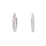 Eternity Diamond Earrings, Gold Jewellery Sydney Australia