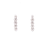 Diamond Arrow Earrings, Gold Jewellery Sydney Australia
