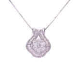 Diamond Cradle Pendant, Gold Jewellery Sydney Australia