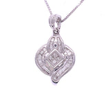 Diamond Embrace Pendant, Gold Jewellery Sydney Australia