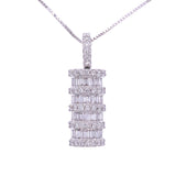 Diamond Tower Pendant, Gold Jewellery Sydney Australia