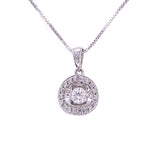 Diamond Eye Pendant, Gold Jewellery Sydney Australia