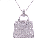 Diamond Handbag Pendant, Gold Jewellery Sydney Australia