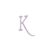 Personalised Diamond Letter Pendant "K", Gold Jewellery Sydney Australia