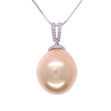 South Sea Pearl Lines Pendant, Gold Jewellery Sydney Australia