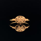 Yellow Butterfly Ring, Gold Jewellery Sydney Australia