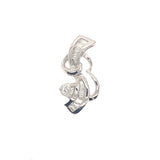 Diamond Swirls Pendant, Gold Jewellery Sydney Australia