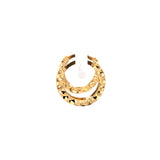 Thick Geometric Hoop Earrings, Gold Jewellery Sydney Australia
