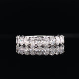Oval Diamond Eternity Ring, Sydney Wedding Ring