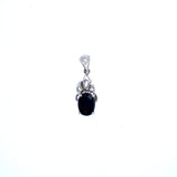 Black diamond pendant, Gold Jewellery Sydney Australia