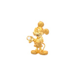Mickey Mouse Yellow Gold Diamond Pendant, Gold Jewellery Sydney Australia