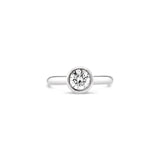 Bezel setting diamond engagement ring, Sydney Engagement Ring