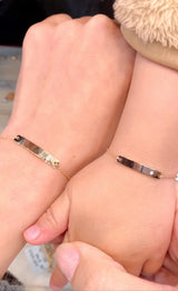 Baby Bracelet With Diamond, Gold Jewellery Sydney Australia