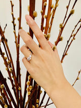 Three Stone Channel Setting Lab Grown Diamond Engagement Ring, Sydney Engagement Ring