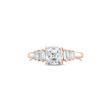 cushion cut diamond engagement ring, Sydney Engagement Ring