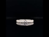Classic channel setting wedding band video, Sydney Wedding Ring