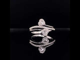 sparkling hearts diamond ring, Gold Jewellery Sydney Australia