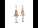 Gold Lantern Earrings, Gold Jewellery Sydney Australia
