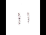 Diamond Arrow Earrings, Gold Jewellery Sydney Australia