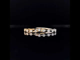 18k Rose Gold Diamond Dress Ring, Sydney Wedding Ring