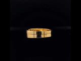 18k yellow gold matte finish ring video, Sydney Wedding Ring