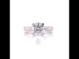 Heart Shaped Four Prong Solitaire Engagement Ring, Sydney Engagement Ring