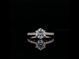 Crown diamond engagement ring video, Sydney Engagement Ring