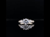 Three Stone Channel Setting Lab Grown Diamond Engagement Ring, Sydney Engagement Ring