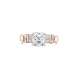 cushion cut diamond engagement ring, Sydney Engagement Ring