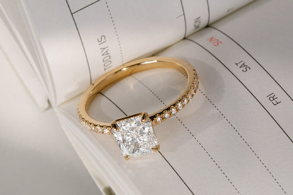 Princess Cut Diamond Engagement Ring