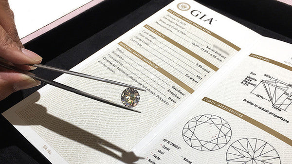GIA Diamond Certificate