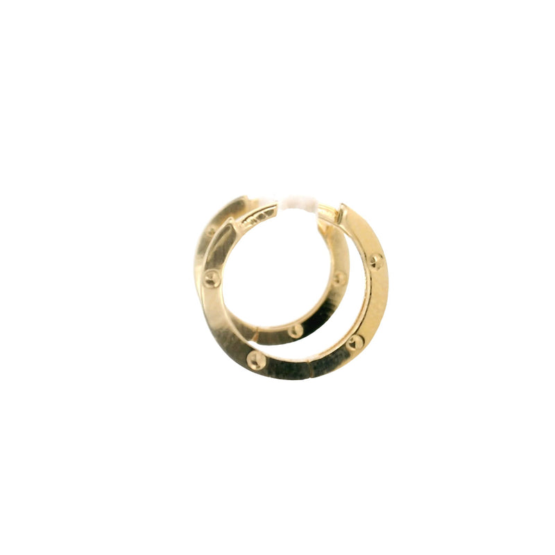 Elegant Gold Hoop Earrings