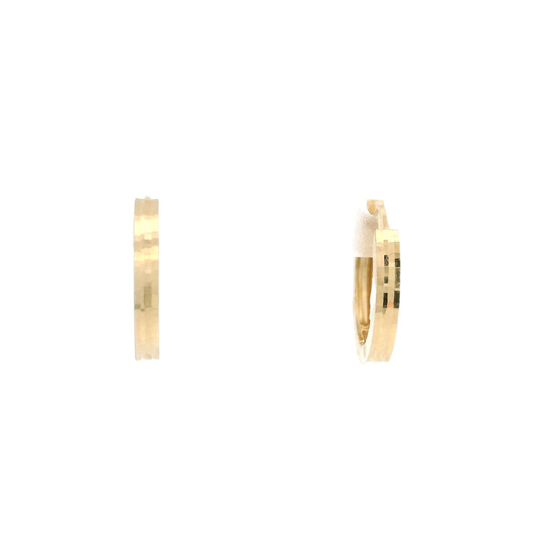Elegant Gold Hoop Earrings