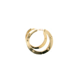 Elegant Gold Hoop Earrings