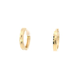 Elegant Gold Hoop Earrings