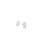 Criss-Cross Diamond Earrings, Gold Jewellery Sydney Australia