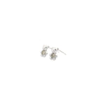 Elegant White Gold Diamond Bear Earrings, Gold Jewellery Sydney Australia